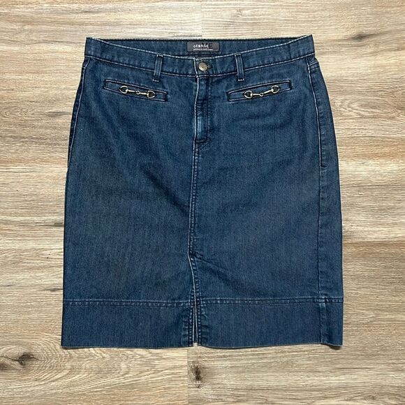 GEORGE Me Jean Skirt - Picture 1 of 6